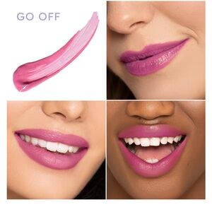 Florence by Mills Be a VIP Velvet Liquid Lipstick in Go Off Pinky Rose Shade NEW